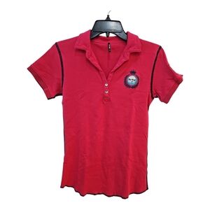 Alp N Rock Crimson Short Sleeve Polo Shirt